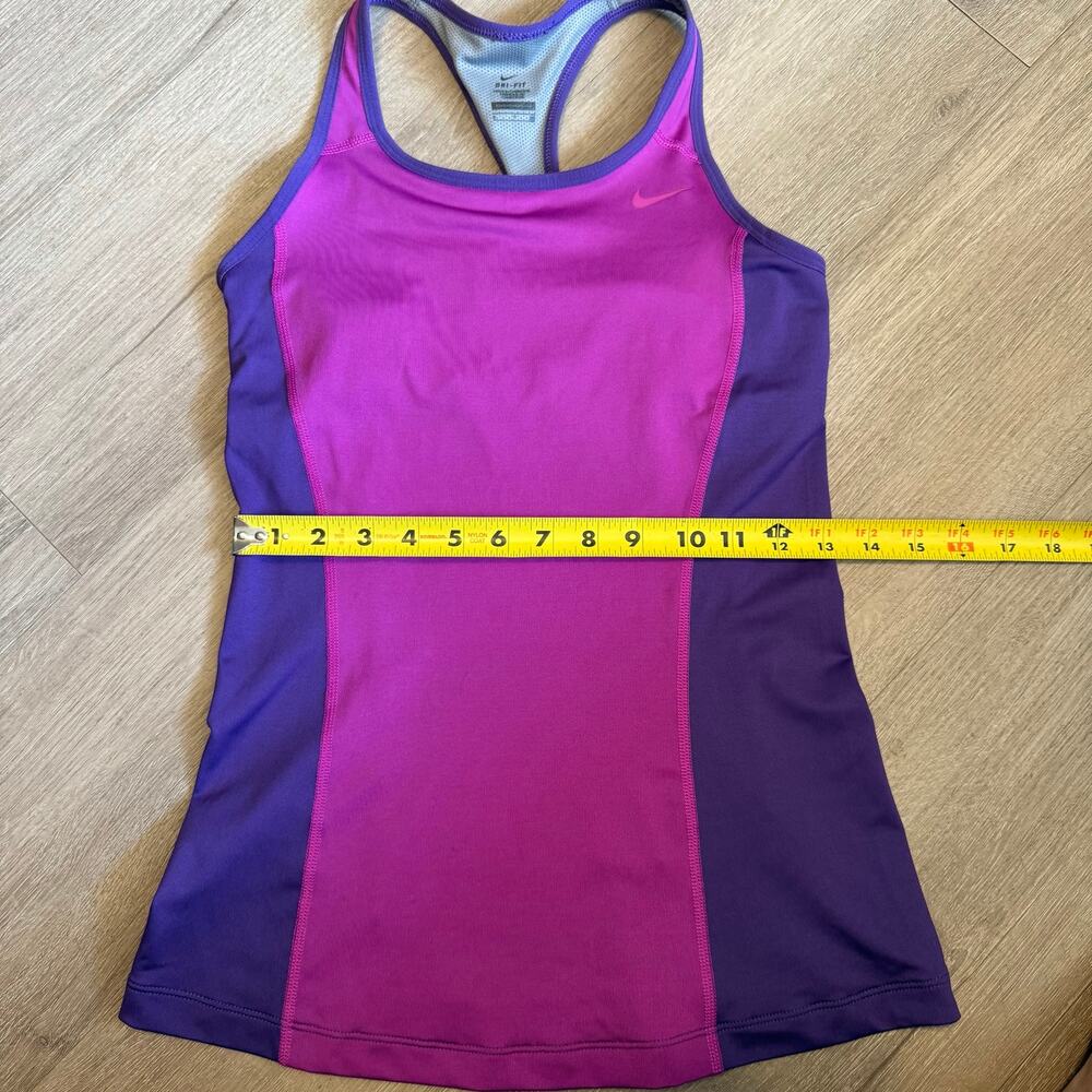 Nike Dri-Fit Magenta Purple Racerback Tank Small | Athletic - Picture 10 of 16